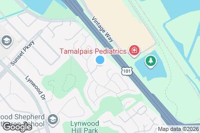 Map image of the property - 6 Oak Crest Ct