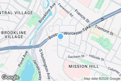 Map image of the property - 16 Parker Hill Ave