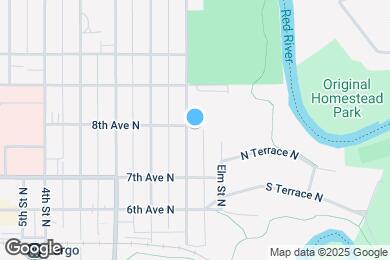 Map image of the property - 747 Oak St N