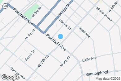 Map image of the property - 538 W 7th St