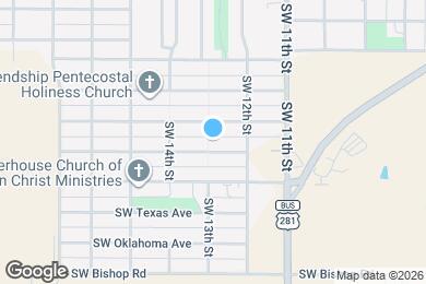 Map image of the property - 1217 SW Wisconsin Ave