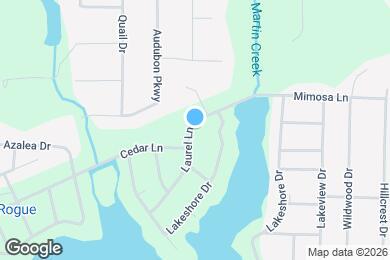 Map image of the property - 320 Laurel Ln