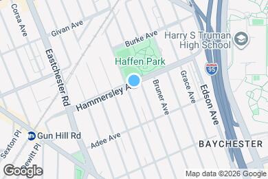 Map image of the property - 1754 Hammersley Ave