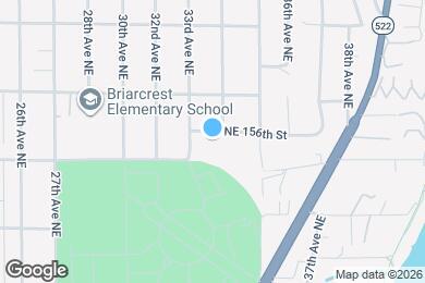 Map image of the property - 3323 NE 156th St