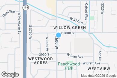 Map image of the property - 3825 3600 W