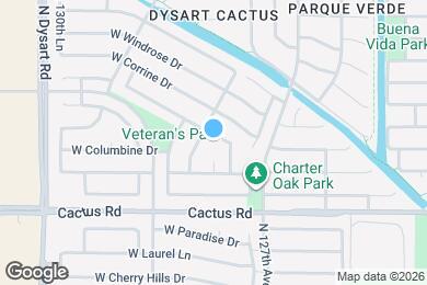 Map image of the property - 12733 W Rosewood Dr