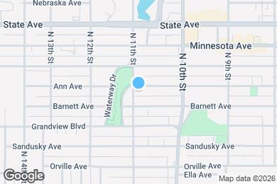 Map image of the property - 1055 Ann Ave