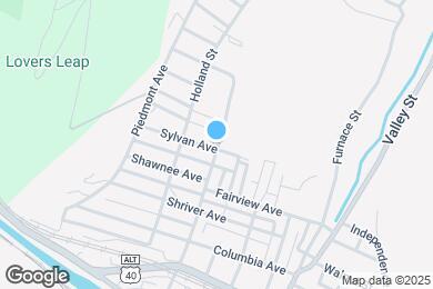 Map image of the property - 600 Franklin St