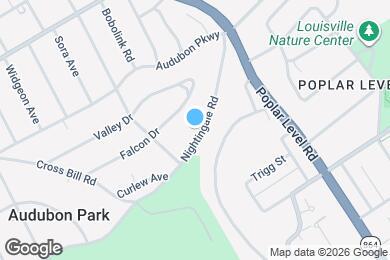 Map image of the property - 1417 Nightingale Rd