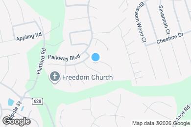 Map image of the property - 8 Sarrington Ct