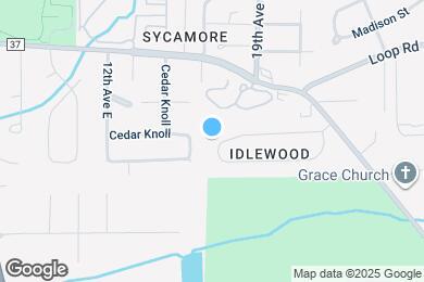 Map image of the property - 2042 Idlewood Dr