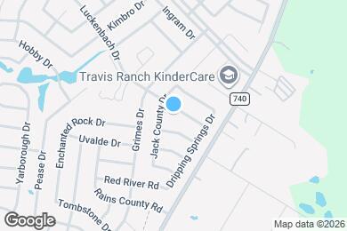 Map image of the property - 1117 Luckenbach Dr