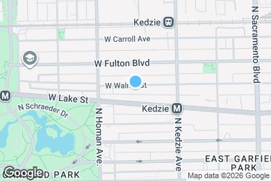 Map image of the property - 3301 W Walnut St