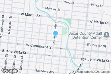 Map image of the property - 210 N San Jacinto St