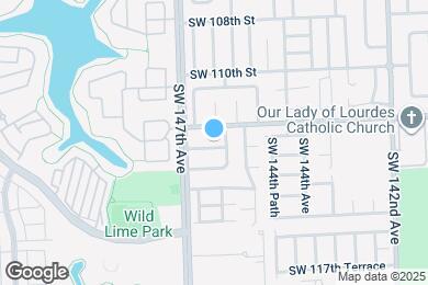 Map image of the property - 14597 SW 113th St