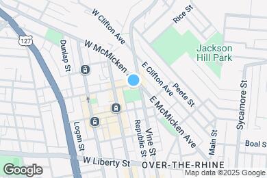 Map image of the property - 1806 Republic St