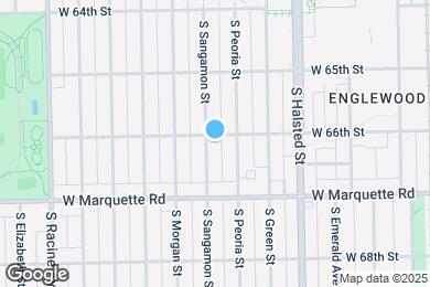 Map image of the property - 6607 S Sangamon St
