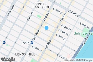 Map image of the property - 330 E 74th St