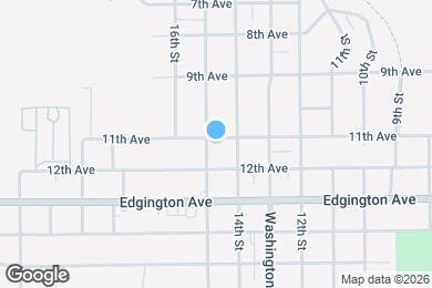 Map image of the property - 1103 15th St