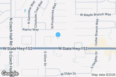 Map image of the property - 548 W Shadow Ridge Way