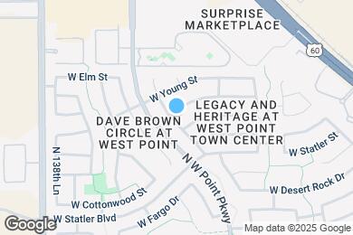 Map image of the property - 13615 W Canyon Creek Dr