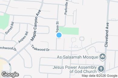 Map image of the property - 5412 Aqua St