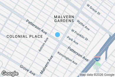 Map image of the property - 4104 Patterson Ave