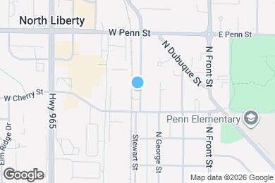 Map image of the property - 325 Stewart St