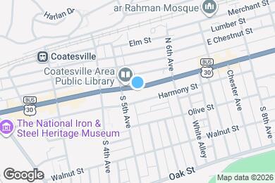 Map image of the property - 524 E Lincoln Hwy