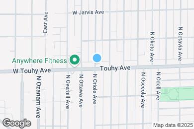 Map image of the property - 7560 W Touhy Ave