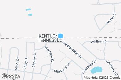 Map image of the property - 1225 Cobblestone Ln