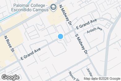 Map image of the property - 1865 E Grand Ave