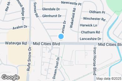 Map image of the property - 6921 Mid Cities Blvd