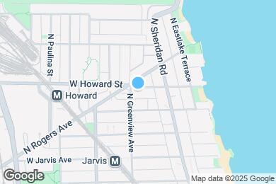 Map image of the property - 1440 W Howard St