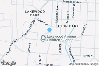 Map image of the property - 1212 Rosedale Ave