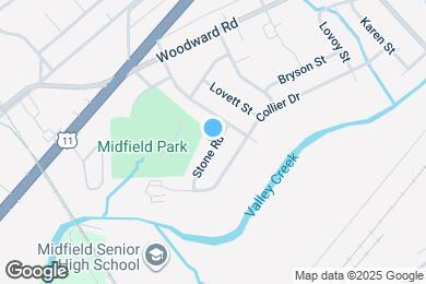 Map image of the property - 1812 Stone Rd