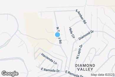 Map image of the property - 1720 N Topaz Rd