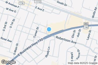 Map image of the property - 605 E Robertson Ave