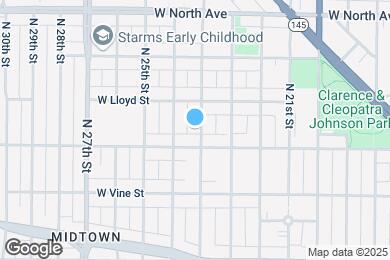 Map image of the property - 2023-2025 N 24th St.