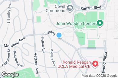 Map image of the property - 501 Gayley Ave