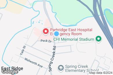 Map image of the property - Spring Creek Garden Apartments