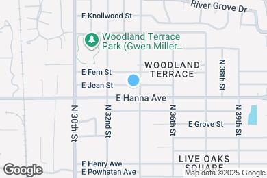 Map image of the property - 3215 E Jean St
