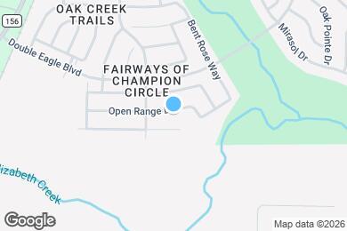Map image of the property - 2528 Open Range Dr