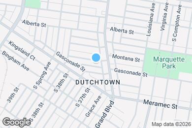 Map image of the property - 3626 Montana St