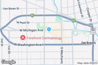 Map image of the property - 159 W Michigan Ave