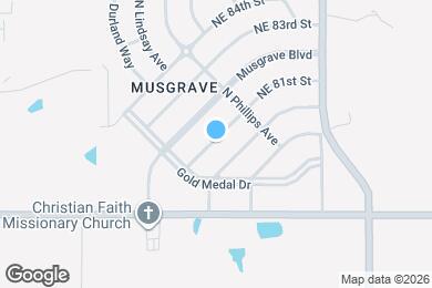 Map image of the property - 724 NE 81st St