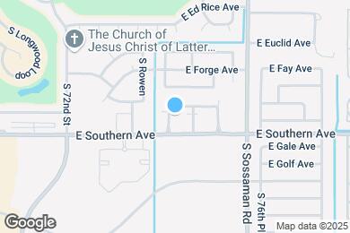 Map image of the property - 1145 S Amulet