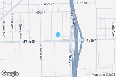 Map image of the property - 8616 47th St