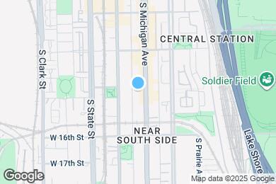 Map image of the property - 1462 S Michigan Ave