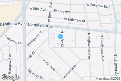 Map image of the property - 921 N. Cedar St.